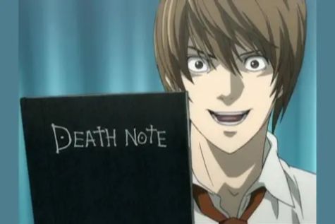 nota de la muerte libro anime