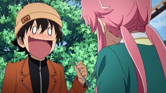 amano yuki rubor con yuno gasai