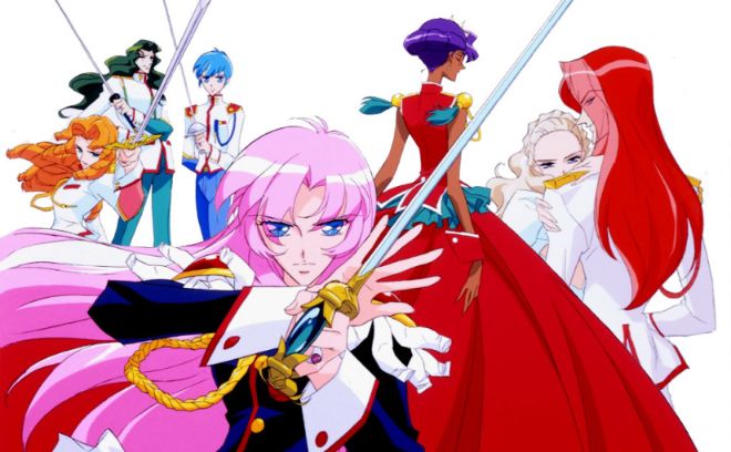 chica revolucionaria utena anime vieja escuela