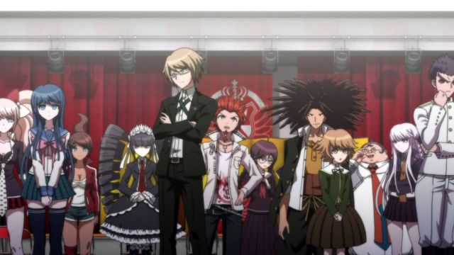 danganronpa personajes de anime episodio 1