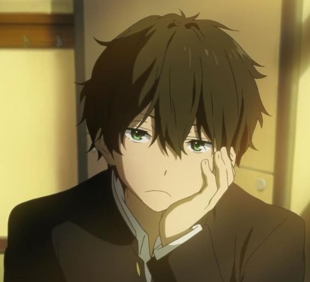 cara de oreki houtarou
