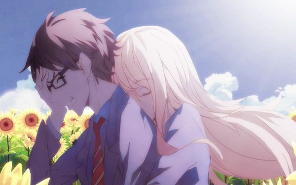 Serie de anime de romance triste